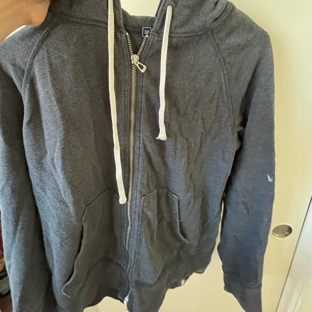 Gray Zip-up
